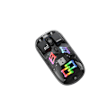 Miniatyrbillede 1 af 4: Trådløs mus - 2,4G + Bluetooth - Blæk Sort
