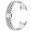 Miniatyrbild 4 av 9: Google Pixel Watch3 45 mm rem i rostfritt stål Silver
