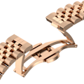 Miniatyrbillede 8 af 9: Google Pixel Watch3 45 mm rem i rustfrit stål Rose guld