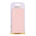 Miniatyrbild 3 av 3: Mobilskal Silikon Chalk Pink - Samsung A33