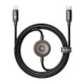 Miniatyrbild 1 av 5: Mcdodo CA-5680 2-i-1 USB-C till Lightning-kabel + Apple Watch-laddare, 36W, 1,5 m