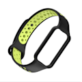 Pikkukuva 3 / 3: Tyylikäs ranneke Redmi Band 2:lle Musta + Vihreä