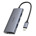 Miniatyrbild 2 av 2: Adapter 7w1 Choetech HUB-M19 USB-C (silver)