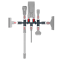 Miniatyrbillede 3 af 7: Dyson Støvsuger Tilbehørsholder til V7 V8 V10 V11 V15 Tilbehør