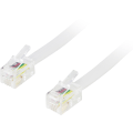 Miniatyrbild 3 av 3: Modular cable 4P4C(RJ9/RJ10/RJ22) 10m