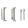 Miniatyrbild 3 av 4: Silver Watch Band Connector 18mm till 20mm med Spring Bars