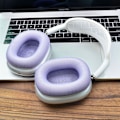 Miniatyrbillede 2 af 4: Ørepuder til Apple AirPods Max, 2-pak Lilla