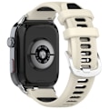 Pikkukuva 3 / 3: Tyylikäs silikoniranneke Huawei Watch D2:lle Beige+musta