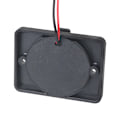 Miniatyrbillede 2 af 4: Firkantet Flad Flip Cover Blå Lys QCPD Biloplader