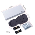 Miniatyrbild 1 av 3: 4,2 CM Gräsluftare Skor Set Svart