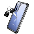 Pikkukuva 8 / 10: Samsung Galaxy S21 FE vedenpitävä kännykkäkuori Musta/harmaa