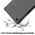 Miniatyrbild 3 av 5: Tri-Fold Fodral för Samsung Galaxy Tab Modell 3 Mörkgrå