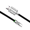 Pikkukuva 6 / 7: Android Micro USB -kaapelin latauskaapeli 120 W pikalataus ja tiedonsynkronointi 480 Mbps Monivärinen 1,5 milj