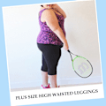 Miniatyrbild 5 av 5: Yogabyxor i plusstorlek 4XL