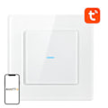 Pikkukuva 1 / 3: Älykäs valokytkin WiFi Avatto N-TS10-W1 1-suuntainen TUYA (valkoinen)