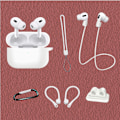 Miniatyrbillede 2 af 3: Seksdelt tilbehørssæt til Airpods Pro 2