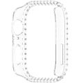 Miniatyrbild 4 av 6: Huawei Watch Fit 3-fodral med Diamond PC Hollow skyddsfodral Transparent