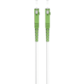 Miniatyrbild 3 av 5: Fiberoptisk kabel (FTTH), Singlemode (OS2) White, vit (Simplex), 2 m