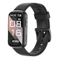 Miniatyrbillede 1 af 4: Smartwatch med EKG, puls- og blodtryksmåler, søvnmåler, skridttæller Sort