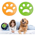 Miniatyrbild 2 av 7: Pälsborttagare för kläder - tar bort hund/katthår Grön/Gul 2-pack