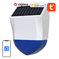 Miniatyrbillede 1 af 8: Udendørs Alarm Sirene ZigBee NEO NAS-AB06B TUYA