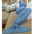 Miniatyrbild 2 av 6: Sjöjungfru filt för vuxna - Premium. Mermaid tail blanket