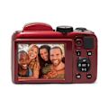 Miniatyrbild 2 av 7: Digital kamera Pixpro AZ255 CCD 25x 16MP Röd