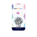Miniatyrbild 8 av 8: POPSOCKETS Vegan Leather Zebra Avtagbart Grip med Ställfunktion Premium
