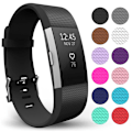 Miniatyrbillede 2 af 8: Fitbit Charge 2 armbånd - Sort S