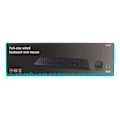 Miniatyrbild 6 av 7: Keyboard kit with mouse, PAN Nordic layout, USB, black