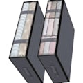 Miniatyrbild 5 av 6: Smart förvaringsväska för kläder - Skydda dina kläder med stil Grå