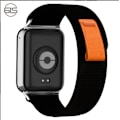 Miniatyrbillede 1 af 3: Redmi Watch 4 flettet nylon urrem Sort