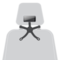 Miniatyrbild 9 av 10: POPSOCKETS PopMount 2 Flex Svart Universal hållare för Stolpe/Bo