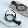 Pikkukuva 2 / 3: MagSafe magneettinen puhelinteline sormustelineellä Musta