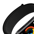 Pikkukuva 4 / 4: Nylonranneke Huawei Band 8/9:lle Musta