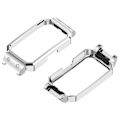Miniatyrbild 1 av 3: Huawei Band 10/9/8 Metall Skyddande Skal Zinklegeringsram Silver