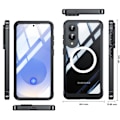 Miniatyrbillede 6 af 10: Stødsikkert cover til Samsung Galaxy S25 Edge Sort