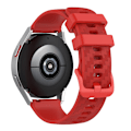 Pikkukuva 2 / 3: Silikoniranneke Garmin Vivoactive 4/3/Venu-kellolle Punainen 20 mm