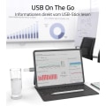 Miniatyrbild 4 av 4: USB 3.2 till USB-C OTG-adapter 10 Gbps Silver