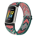 Miniatyrbild 1 av 4: Klockbandsbyte för Fitbit Charge5/6 Röd