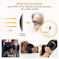 Miniatyrbild 8 av 10: INF Sovmask 100% silke 2-pack