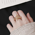 Miniatyrbild 4 av 6: Justerbar Antistressring i Koppar, 4-pack
