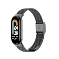 Miniatyrbild 1 av 5: Metallrem för Xiaomi Mi Band 8/9 Svart