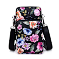 Miniatyrbillede 5 af 5: Alsidig Mini Crossbody Telefon Taske Sort