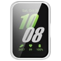 Miniatyrbillede 4 af 6: Cover med hærdet glas skærmbeskytter til Samsung Galaxy Fit 3 (SM-R390) Sølv