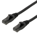 Miniatyrbild 1 av 3: U/UTP High Flex Cat6, patch cable, 3m, TPE, black