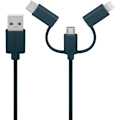 Miniatyrbild 5 av 7: USB-laddningskabel för smartphone med LED-lampor
