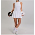 Pikkukuva 5 / 7: Urheilullinen tennishame sisäänrakennetuilla shortseilla M