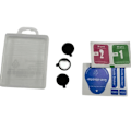 Miniatyrbillede 1 af 5: 3-pak metal linsebeskytter til iPhone iPhone 16 Pro/16 ProMax Sort