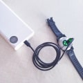 Pikkukuva 4 / 9: USB-C-älykellon latauskaapeli Garmin Fenix 5 / 5X / 5S / 6 / 6X / 6S Musta